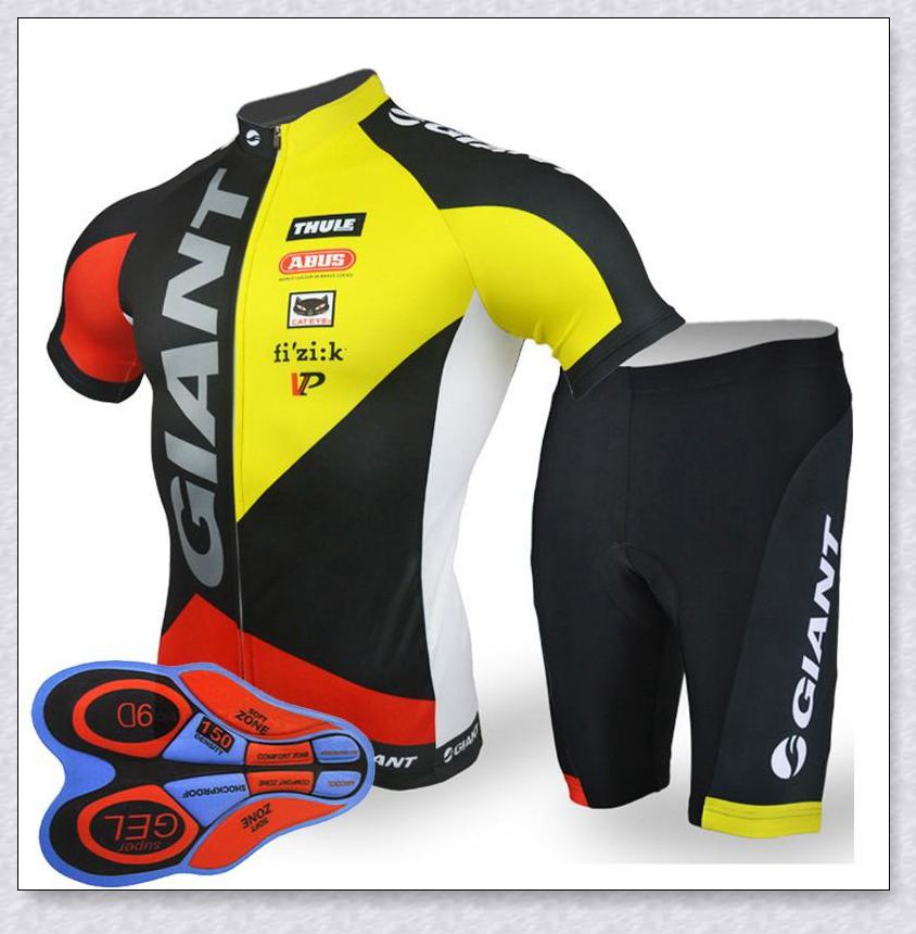 GIANT team Cycling Short Sleeves jersey (bib) shorts sets riding bike Summer breathable wear clothing ropa ciclismo 9D gel pad Y21041003, Black;red
GIANT team Cycling Short Sleeves jersey (bib) shorts sets riding bike Summer breathable wear clothing ropa ciclismo 9D gel pad Y21041003, Black;red