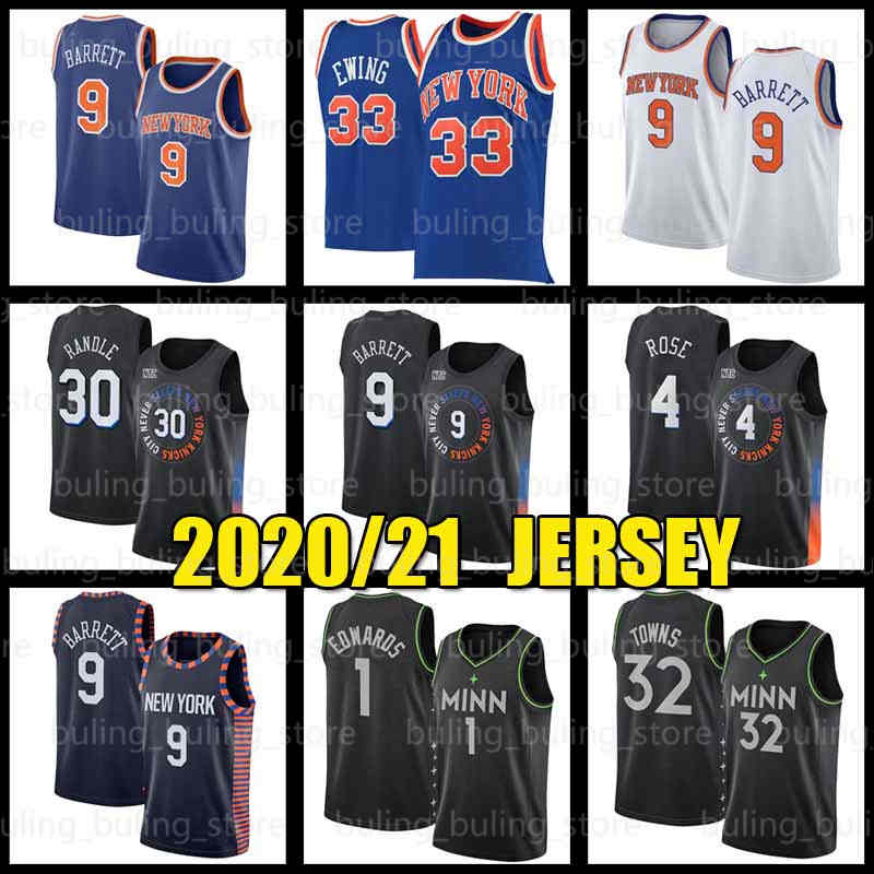 New 2021 YorkKnicksRJ Jersey Barrett Julius Derrick Randle Karl-Anthony Rose Patrick Towns Ewing Black City MinnesotaTimberwolvesMen
New 2021 YorkKnicksRJ Jersey Barrett Julius Derrick Randle Karl-Anthony Rose Patrick Towns Ewing Black City MinnesotaTimberwolvesMen