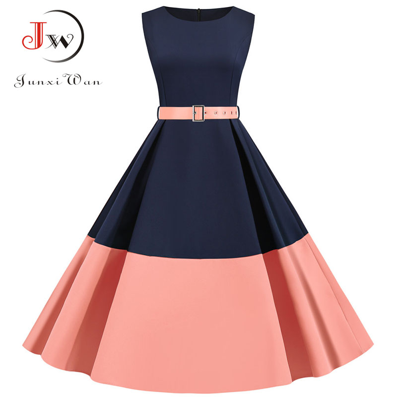 3XL Summer Women Elegant Vintage Midi Dress Sexy Solid Patchwork A-line Vestidos Sleeveless Party dress Plus Size Robe Femme, Pettiskirt red
3XL Summer Women Elegant Vintage Midi Dress Sexy Solid Patchwork A-line Vestidos Sleeveless Party dress Plus Size Robe Femme, Pettiskirt red
