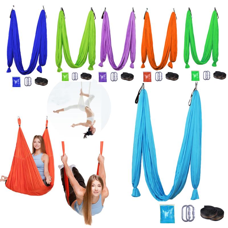 Aerial Yoga Hammock 5.5 Yards Premium Silk Fabric Swing For Antigravity Inversion Include Pose Guide Resistance Bands
Aerial Yoga Hammock 5.5 Yards Premium Silk Fabric Swing For Antigravity Inversion Include Pose Guide Resistance Bands