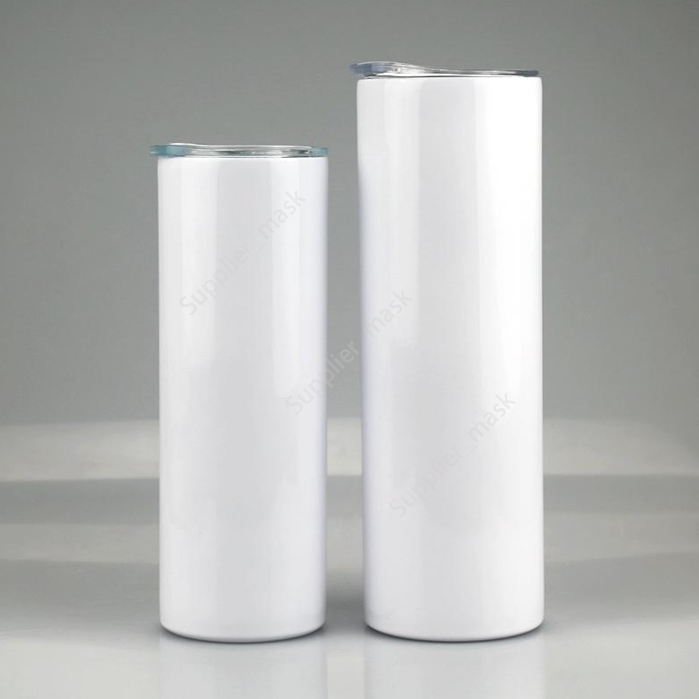 30oz 20oz Blank Sublimation taper and straight Skinny Tumbler DIY Stainless Steel Cup Double Wall Vacuum Insulated Coffee Mug with Straw sea way DAU413, White 
30oz 20oz Blank Sublimation taper and straight Skinny Tumbler DIY Stainless Steel Cup Double Wall Vacuum Insulated Coffee Mug with Straw sea way DAU413, White