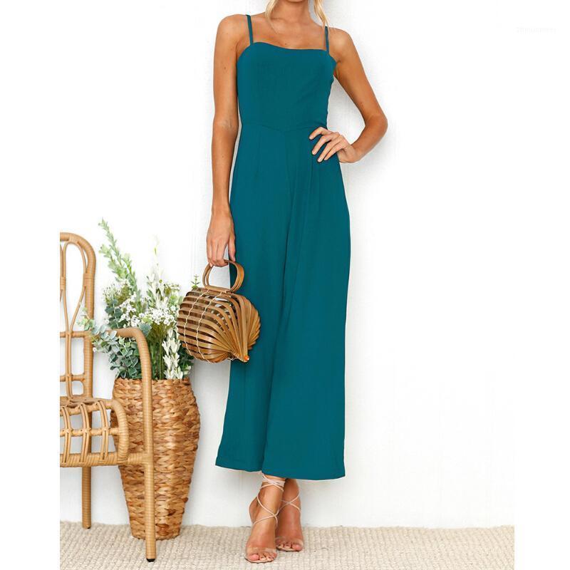 Women' Jumpsuits & Rompers Ladies Strappy Jumpsuit Sleeveless Suspenders One-Piece Backless Wide Leg Trousers For Women, As picture
Women' Jumpsuits & Rompers Ladies Strappy Jumpsuit Sleeveless Suspenders One-Piece Backless Wide Leg Trousers For Women, As picture