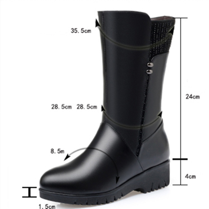Boots Women Shoes Winter Cow Leather For Wedges Inside Plush Wool Snow Plus Size In-tube Boot GLCK, 5366 brown plush
Boots Women Shoes Winter Cow Leather For Wedges Inside Plush Wool Snow Plus Size In-tube Boot GLCK, 5366 brown plush