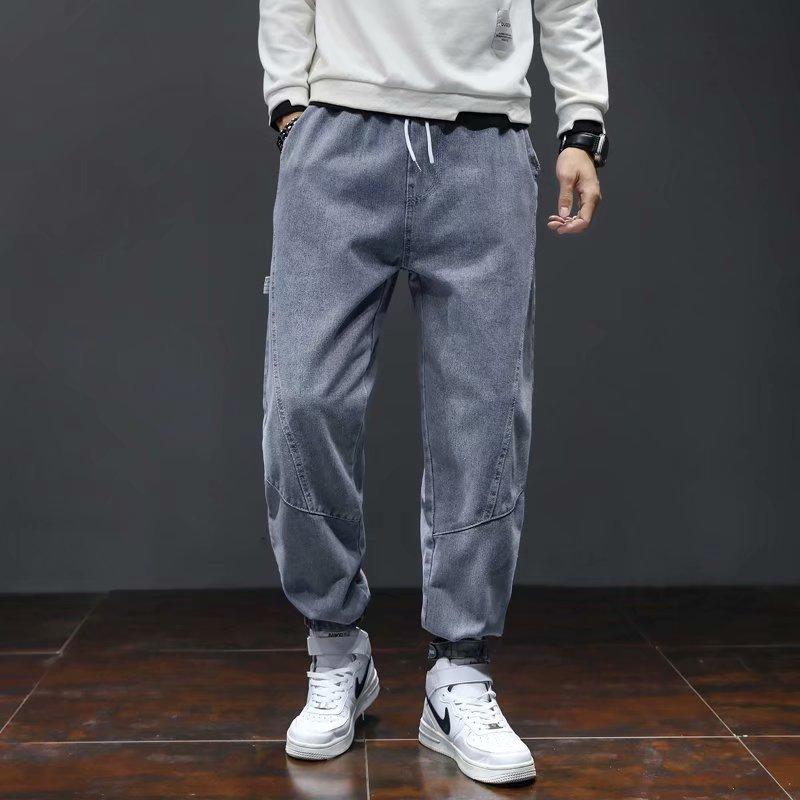 Fashion Men's Pants Hip Hop Streetwear Joggers Men Trousers Cargo Pant Casual Clothing Elastic Waist Size M-5XL