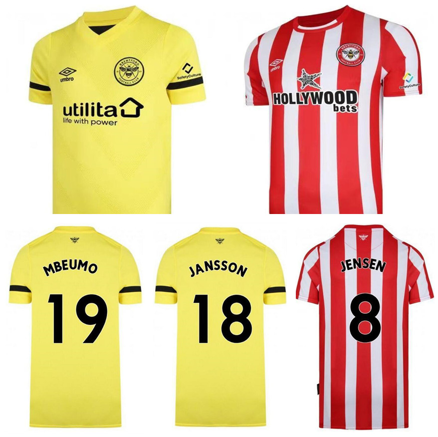 FC Brentford 2021 2022 soccer jerseys home away yellow Fosu MBEUMO TONEY Dasilva Forss CANOS camisetas 21 22 maillot de foot adult men kit f, Black;yellow
FC Brentford 2021 2022 soccer jerseys home away yellow Fosu MBEUMO TONEY Dasilva Forss CANOS camisetas 21 22 maillot de foot adult men kit f, Black;yellow