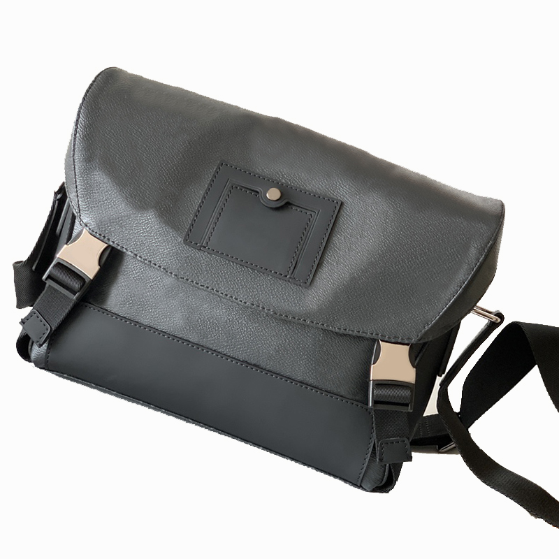5A Top Quality Messenger Bags Men Canvas Hasp Casual Envelope Soft Travel Crossbody Shoulderbags With Box B082-1 (40511) BAG0001, Dark grey 40511