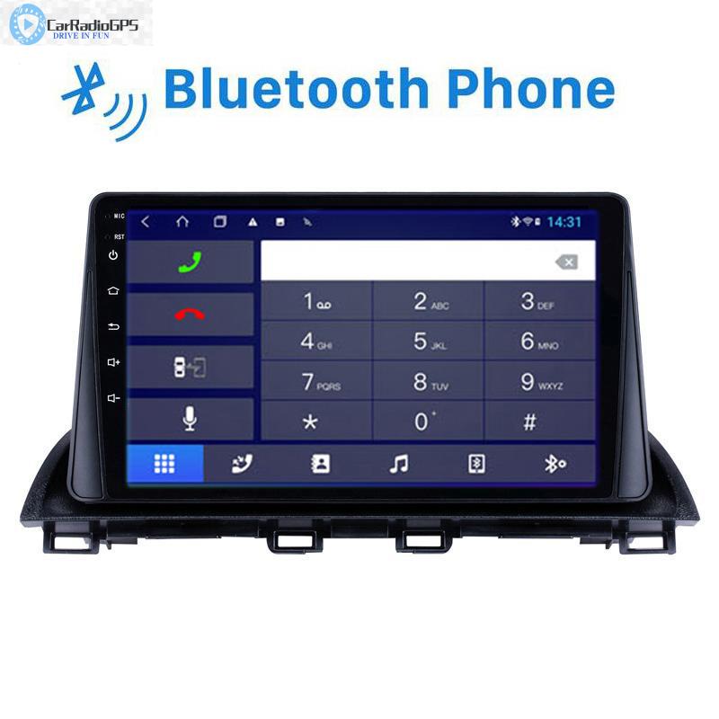 Car DVD Player 10 Inch for Mazda AXELA 2013-2018 Android Touch Screen with GPS Navigation Multimedia System support back up camera