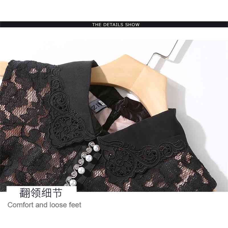 Arrival Runway Summer Sleeveless Vest Dress Women's Embroidered Lace Patchwork Black Dresses Vestidos 210520