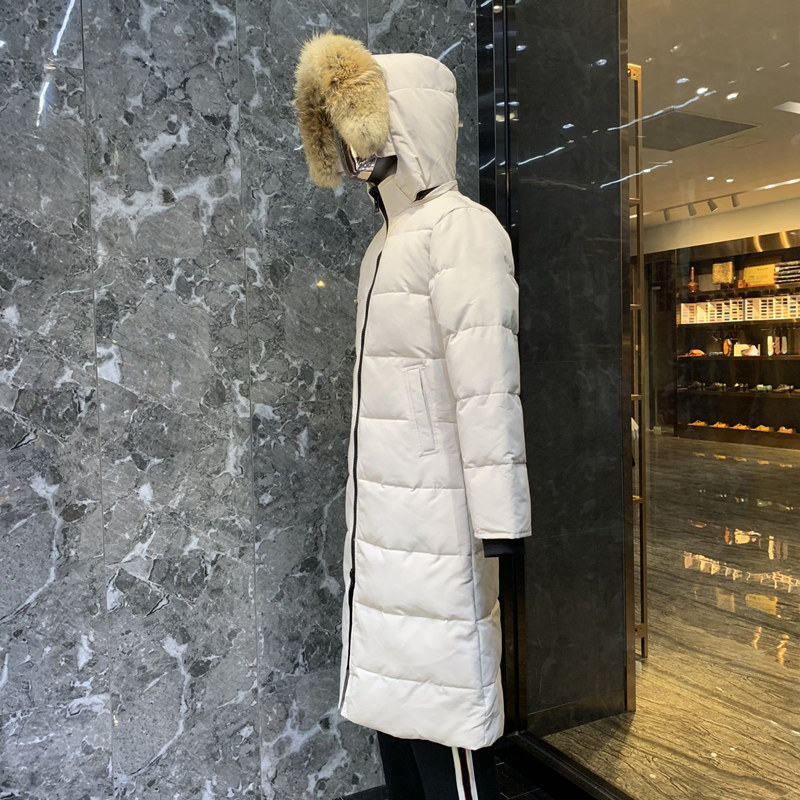 High quality fashion stylist Down jacket winter standing collar white duck thickened warm parker snow casual long sleeves large fur slim hooded coat, Photo color
High quality fashion stylist Down jacket winter standing collar white duck thickened warm parker snow casual long sleeves large fur slim hooded coat, Photo color