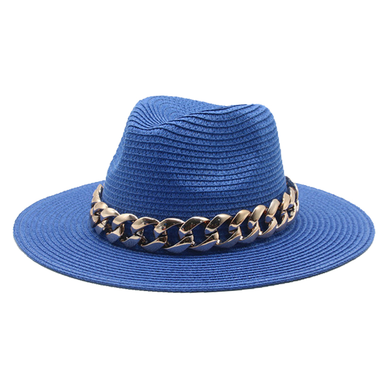 women sun hats st panama big brim gold chain band belt hats spring black khaki beach casual summer men hats sombrero hombreg
women sun hats st panama big brim gold chain band belt hats spring black khaki beach casual summer men hats sombrero hombreg