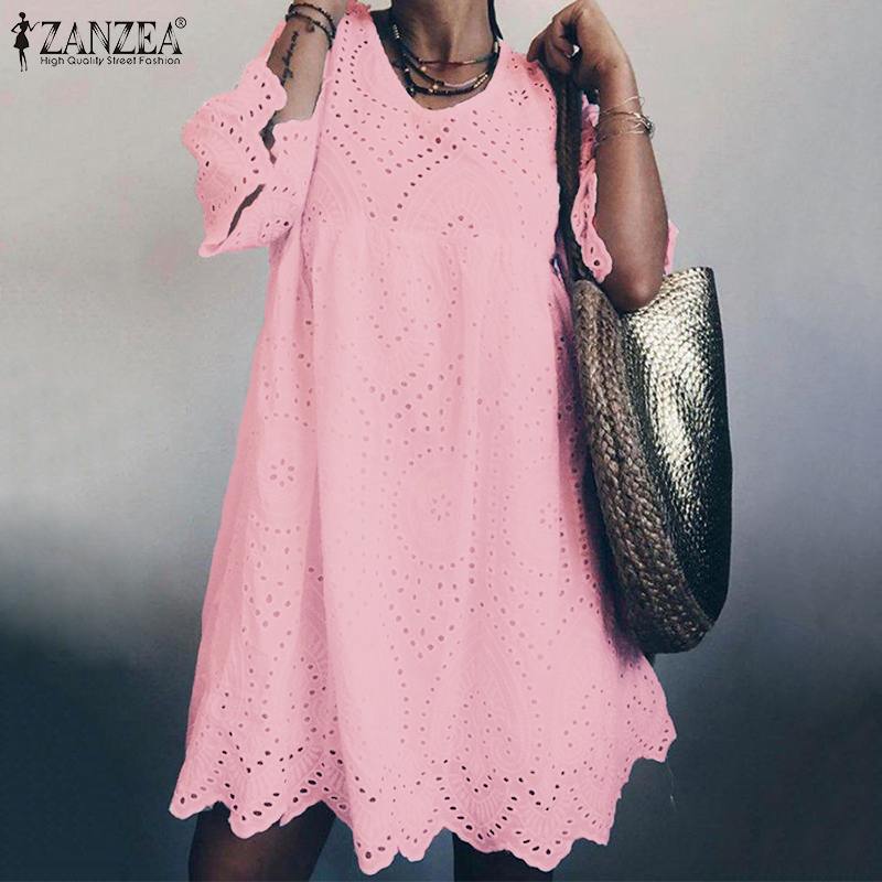 2021zanzea 2021 bohemain lace dress womens summer sundress fashion flare sleeve knee length vestidos female hollow cotton robe 5xl, Black;gray
2021zanzea 2021 bohemain lace dress womens summer sundress fashion flare sleeve knee length vestidos female hollow cotton robe 5xl, Black;gray