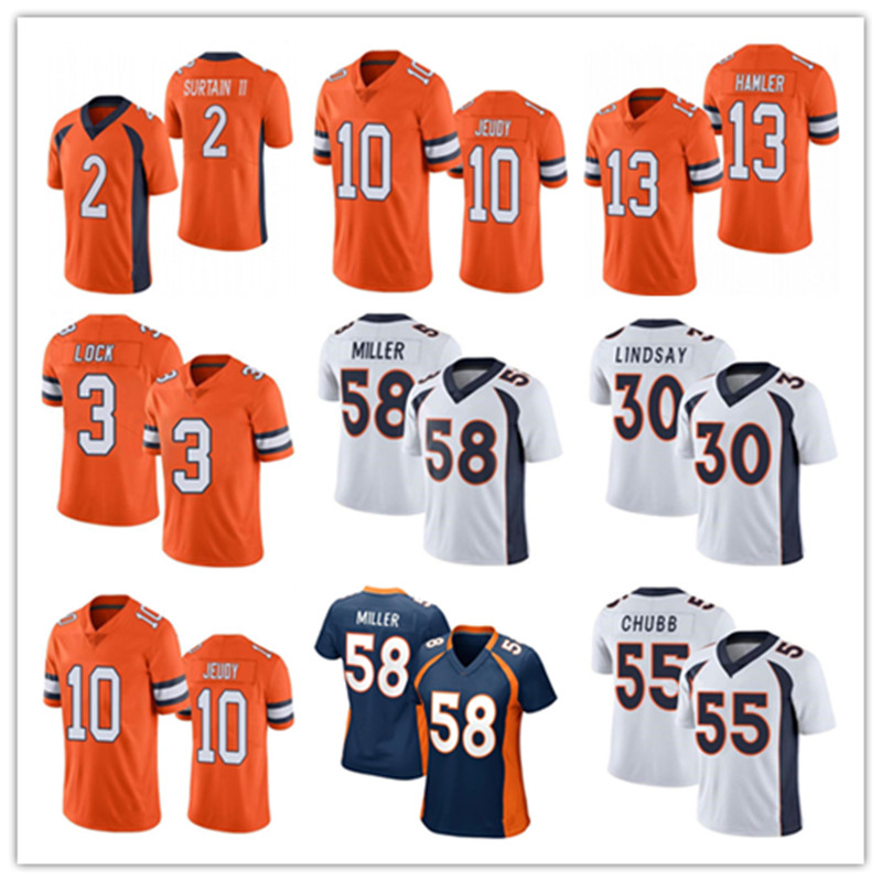 Mens 2 Patrick Surtain II 58 Von Miller Football Jerseys Denver„,Broncos„,10 Jerry Jeudy 18 Peyton Manning 3 Drew Lock Melvin Gordon III 25 Javonte Williams Chubb, 2021
Mens 2 Patrick Surtain II 58 Von Miller Football Jerseys Denver„,Broncos„,10 Jerry Jeudy 18 Peyton Manning 3 Drew Lock Melvin Gordon III 25 Javonte Williams Chubb, 2021