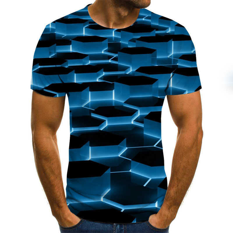 2020 new 3D effect men's T-shirt summer fashion short-sleeved 3D round neck tops visual pattern shirt oversized men's T-shirt X0621, Txu-1513
2020 new 3D effect men's T-shirt summer fashion short-sleeved 3D round neck tops visual pattern shirt oversized men's T-shirt X0621, Txu-1513
