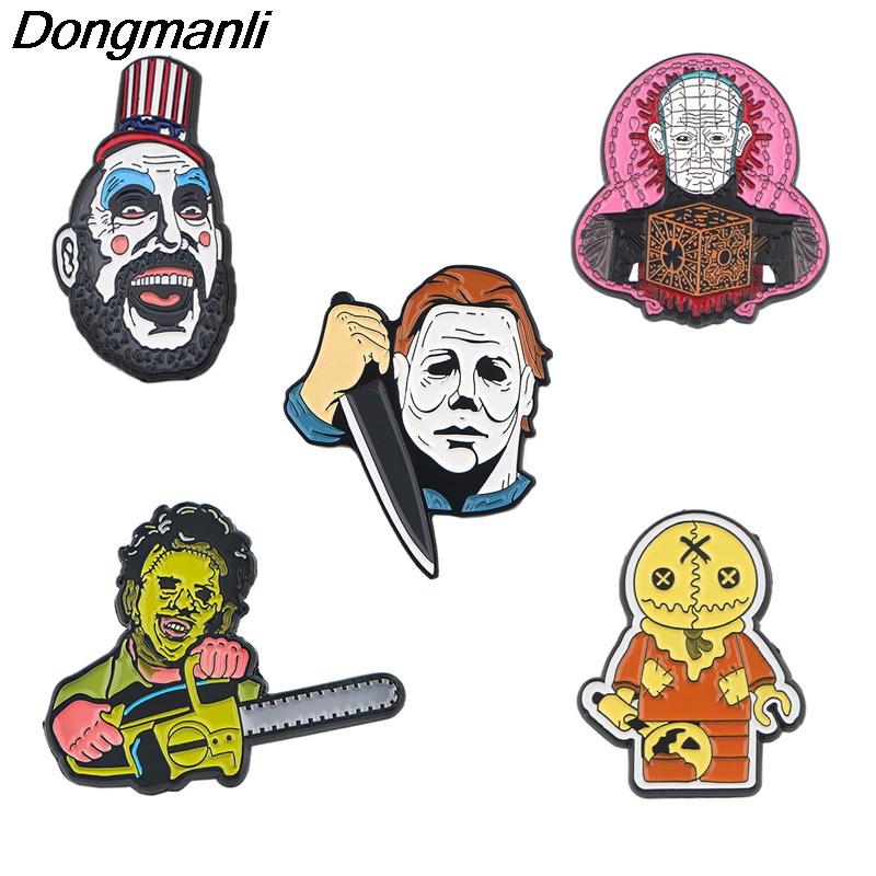 Pins, Brooches P4205 Dongmanli Cartoon Hellraiser Enamel Pin Metal Brooch Pins Badge Backpack Bag Collar Creative Jewelry 
Pins, Brooches P4205 Dongmanli Cartoon Hellraiser Enamel Pin Metal Brooch Pins Badge Backpack Bag Collar Creative Jewelry