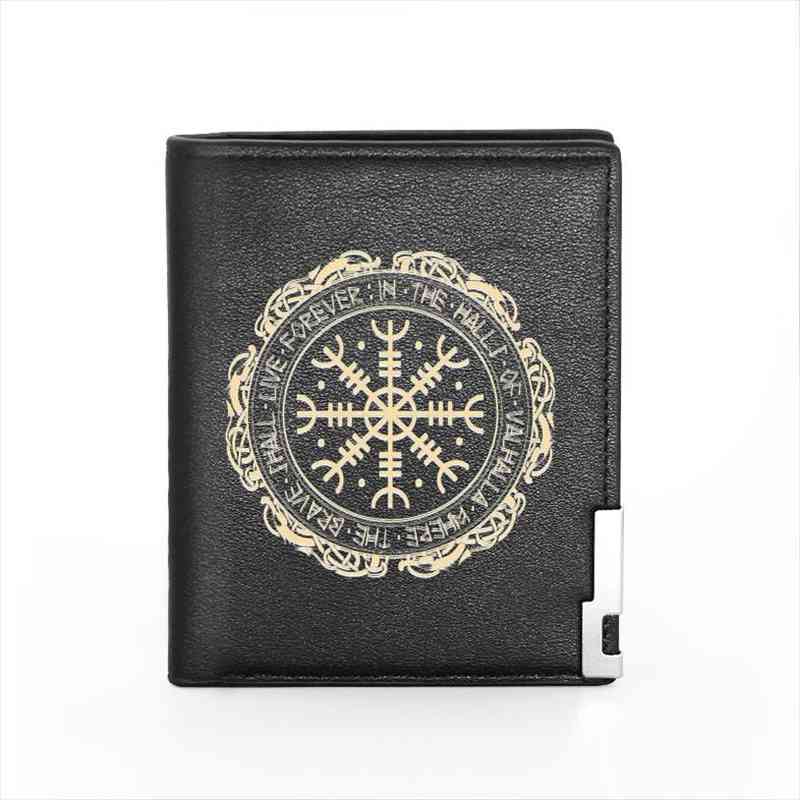 classic vintage viking symbol printing pu leather wallet men women bank credit card holder short purse male standard wallets, Red;black
classic vintage viking symbol printing pu leather wallet men women bank credit card holder short purse male standard wallets, Red;black