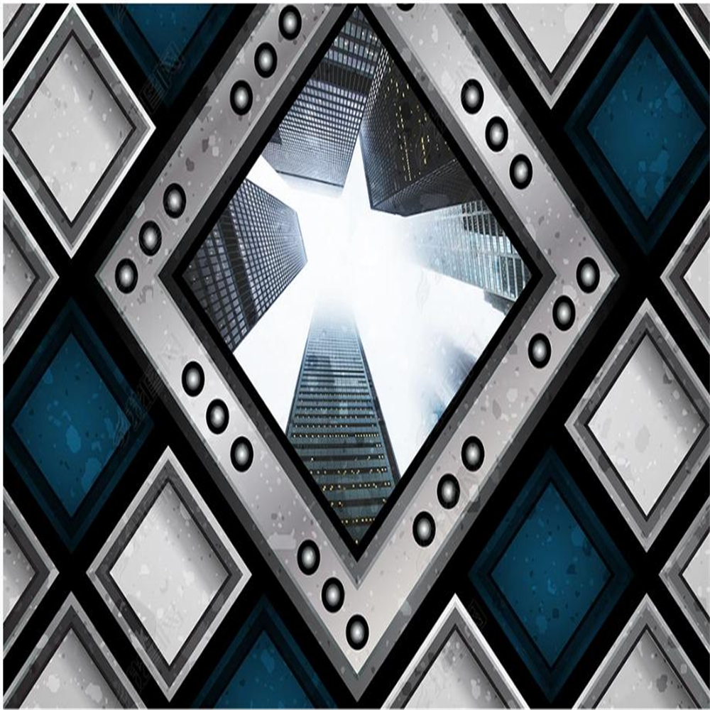 City wallpapers high-rise background wall 3d murals wallpaper for living room