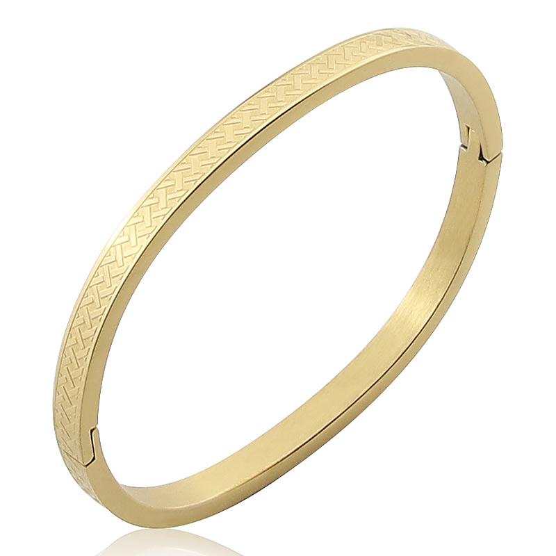 Bangle Fashion Stainless Steel Parent-Child Series Jewelry Geometry Bracelet Woman Child Party Gift Wholesale
Bangle Fashion Stainless Steel Parent-Child Series Jewelry Geometry Bracelet Woman Child Party Gift Wholesale