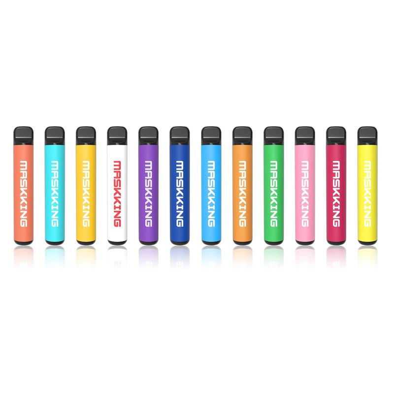 Maskking High Pro Disposable cigarettes Device 1000 puffs 600mAh 3.5ml Pre-filled Cartridges E Cigarette PK Air Bar Lux GT BANG XXL
Maskking High Pro Disposable cigarettes Device 1000 puffs 600mAh 3.5ml Pre-filled Cartridges E Cigarette PK Air Bar Lux GT BANG XXL