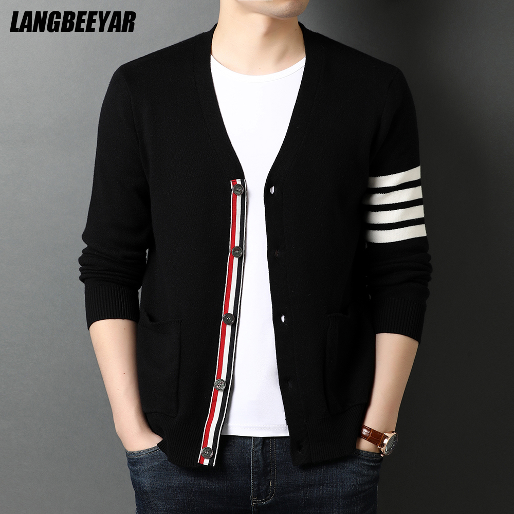 grade new autum winter brand fashion knitted men cardigan sweater black korean casual coats jacket mens clothing 2021
grade new autum winter brand fashion knitted men cardigan sweater black korean casual coats jacket mens clothing 2021