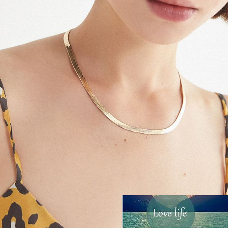 Wanita Ular Kalung Rantai Kalung Stainless Steel Emas Silve Datar Warna Herringbone Chokers Kalung Ular Link untuk Anak Perempuan
Wanita Ular Kalung Rantai Kalung Stainless Steel Emas Silve Datar Warna Herringbone Chokers Kalung Ular Link untuk Anak Perempuan