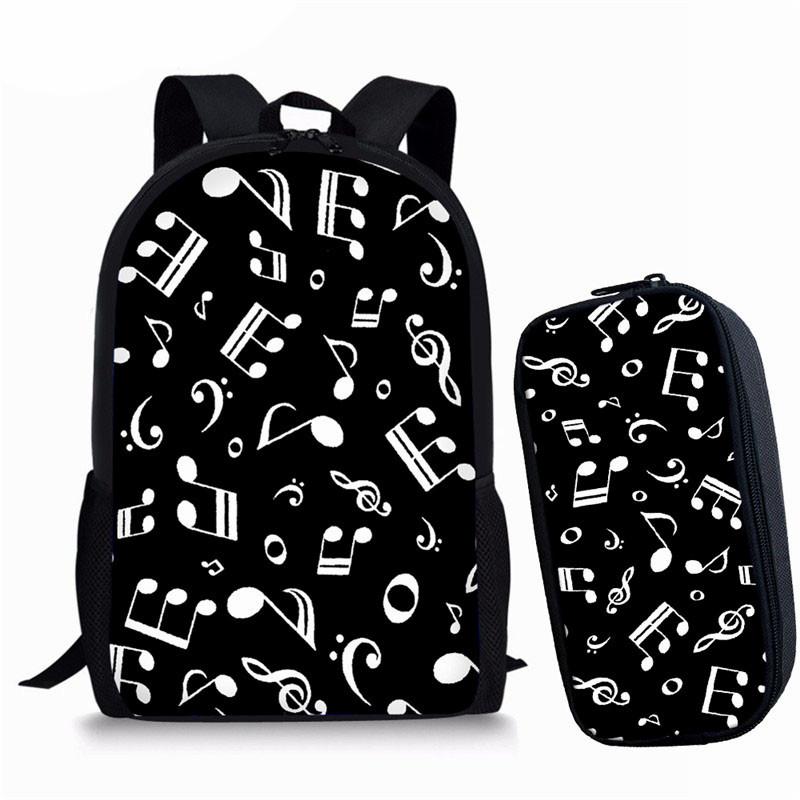 School Bags WHEREISART For Teenage Girls Music Note Prints Women Travel Backpack Bag Sets Drop Mochila Feminina, 2pcs-custom
School Bags WHEREISART For Teenage Girls Music Note Prints Women Travel Backpack Bag Sets Drop Mochila Feminina, 2pcs-custom