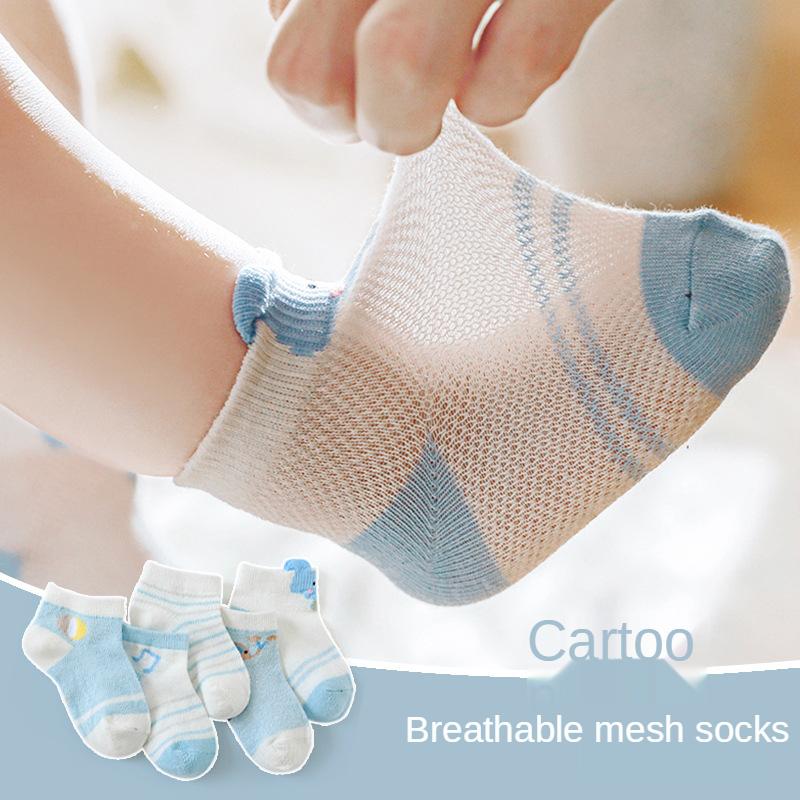 Socks 5 Pairs Baby Summer Thin Breathable Mesh Children's Cute Cartoon For Girl Ankle High Toddler Born Infant, Green
Socks 5 Pairs Baby Summer Thin Breathable Mesh Children's Cute Cartoon For Girl Ankle High Toddler Born Infant, Green