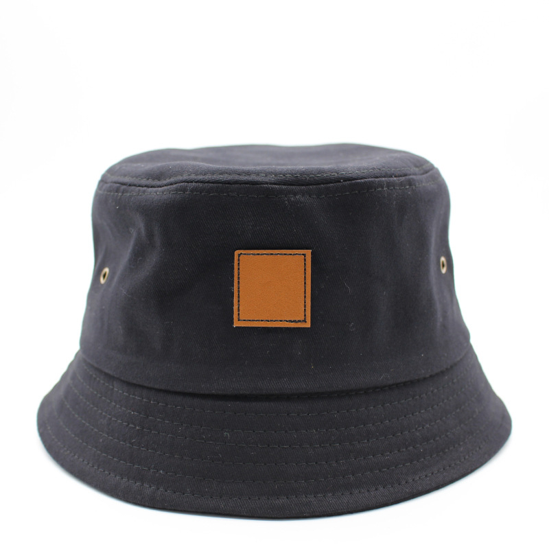 Fashion Bucket Hat For Men Vintage Women Hip Hop Hats Solid Color Fisherman Buckets Cap High Quality 7 Colors 2022