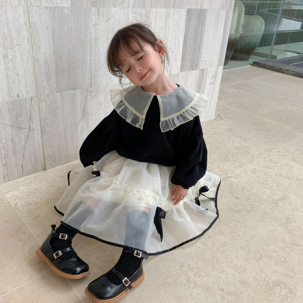 Hoodies & Sweatshirts Physical shooting2021 spring Korean Children's Lantern Princs Girl's clothing loose soft fairy long Sve Pullover, Black
Hoodies & Sweatshirts Physical shooting2021 spring Korean Children's Lantern Princs Girl's clothing loose soft fairy long Sve Pullover, Black
