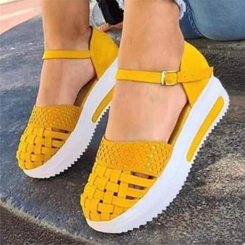 Sandals Women's Vintage Shoes Thick Bottom Flats Platform Casual Female Fashion Summer For Women 2021 Plus 35-43, Black
Sandals Women's Vintage Shoes Thick Bottom Flats Platform Casual Female Fashion Summer For Women 2021 Plus 35-43, Black