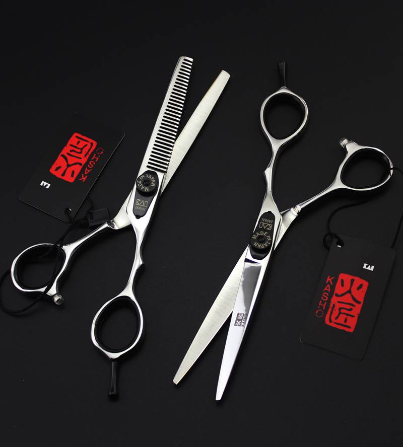 new arrival professional barber hair cutting scissors 5.5 inch/6.0 inch 6CR sier/black/rose golden free shipping