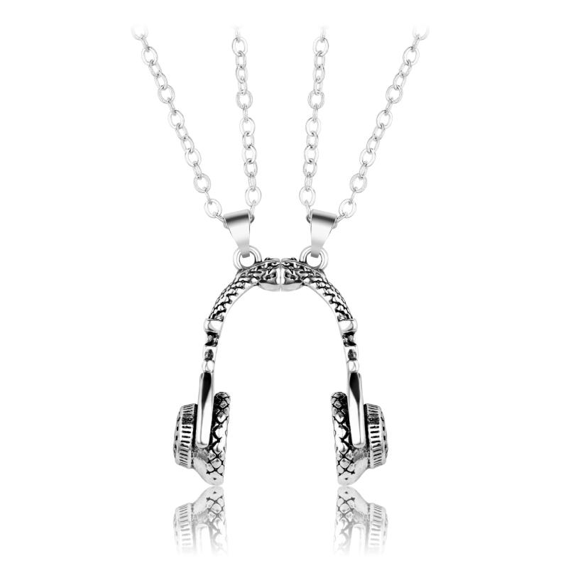 Pendant Necklaces Hip Hop Magnetic Earphone Necklace For Men Women Jewelry Wedding Lovers Good Friend Couples
Pendant Necklaces Hip Hop Magnetic Earphone Necklace For Men Women Jewelry Wedding Lovers Good Friend Couples