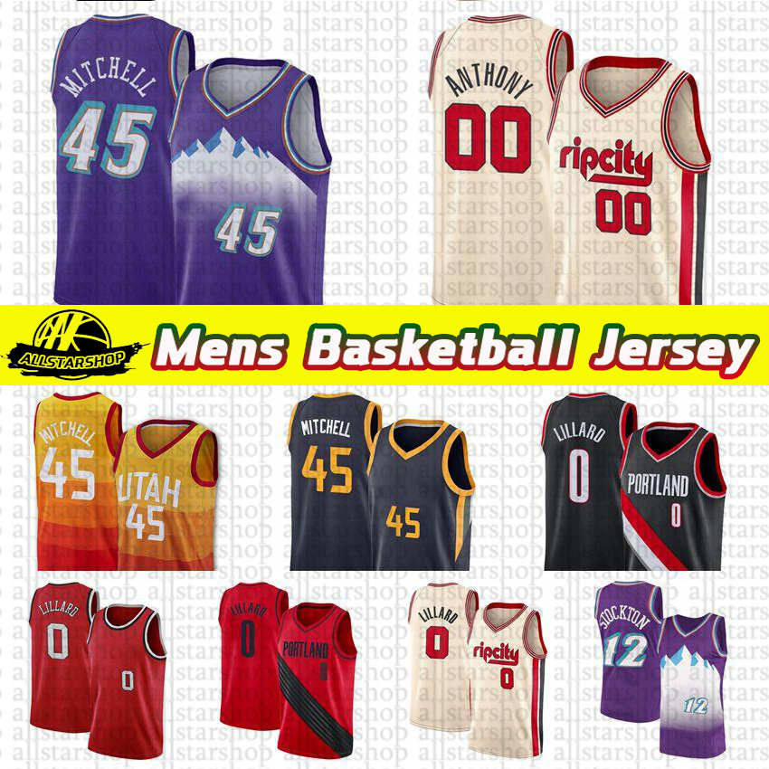 45 Donovan Jersey Mitchell 0 Damian 27 Rudy Lillard Mens Malone 32 John 12 Stockton Karl Carmelo 00 Anthony Basketball Jerseys, As photo
45 Donovan Jersey Mitchell 0 Damian 27 Rudy Lillard Mens Malone 32 John 12 Stockton Karl Carmelo 00 Anthony Basketball Jerseys, As photo