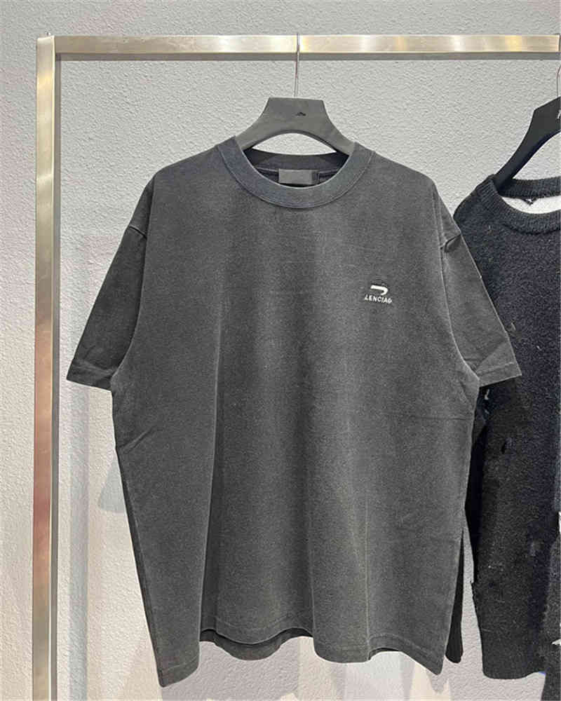 Men's Hoodies & Sweatshirts High version 22ss early spring hook embroidery printing OS couple Paris Short Sleeve T-Shirt Tee 2F6E, Black
Men's Hoodies & Sweatshirts High version 22ss early spring hook embroidery printing OS couple Paris Short Sleeve T-Shirt Tee 2F6E, Black