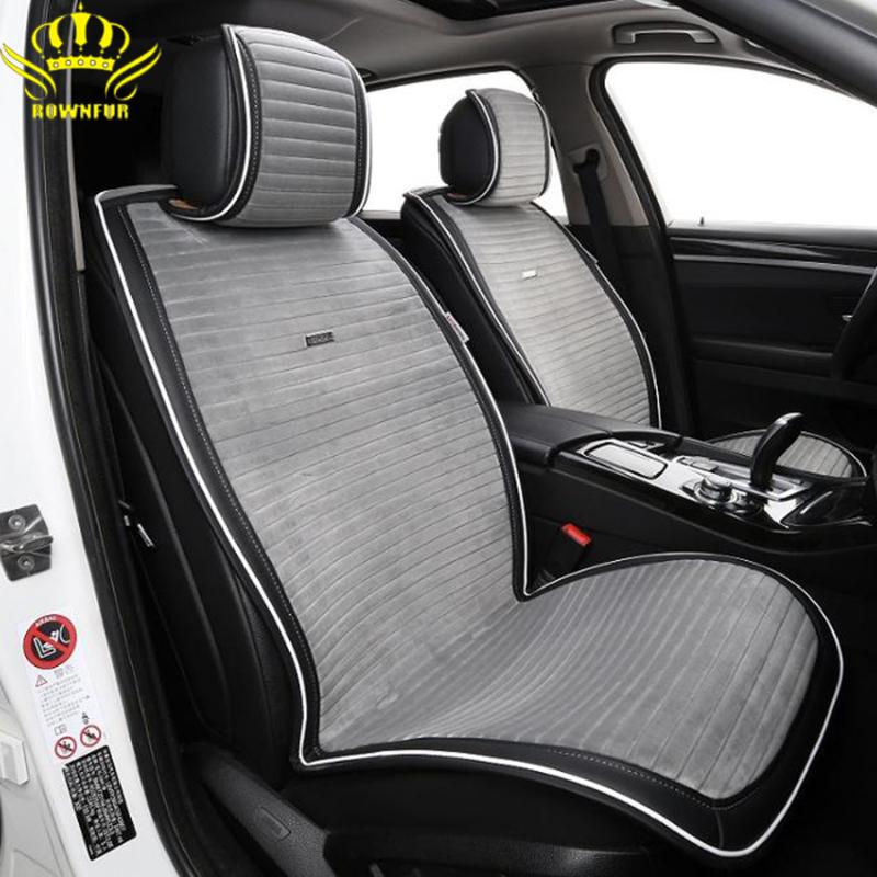 Car Seat Covers Black Cover 2 Pieces Plush Striped Front Protection Easy To Install Universal For Cars Trucks Vans SUVs
Car Seat Covers Black Cover 2 Pieces Plush Striped Front Protection Easy To Install Universal For Cars Trucks Vans SUVs