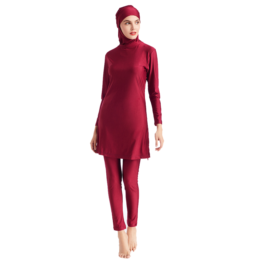 2021 plus size 3pcs swimming suit for muslim fashion swimwear women swimsuit arabic turkey pakistani islamic swim wearplus size clothes, Red
2021 plus size 3pcs swimming suit for muslim fashion swimwear women swimsuit arabic turkey pakistani islamic swim wearplus size clothes, Red