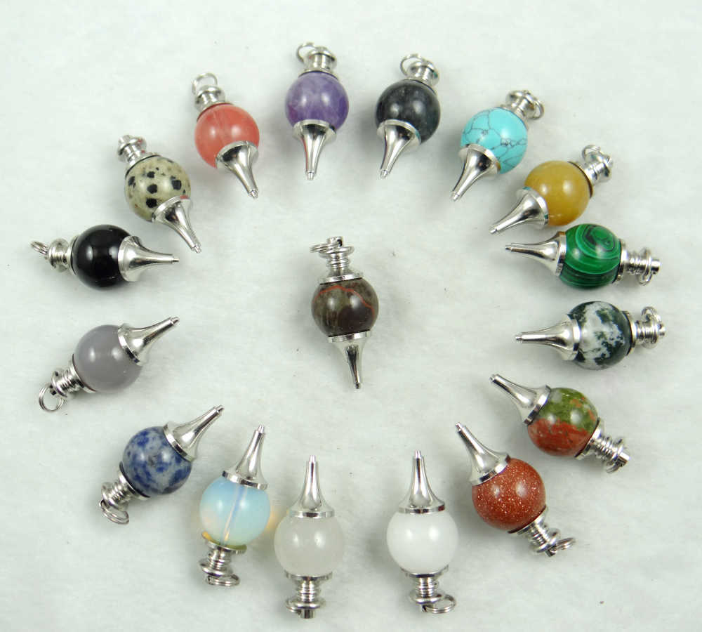 Natural stone lapis tiger eye Opal Turquoises crystal Quartz charm Pendants for diy Jewelry making necklaces Accessories10pcs 211012