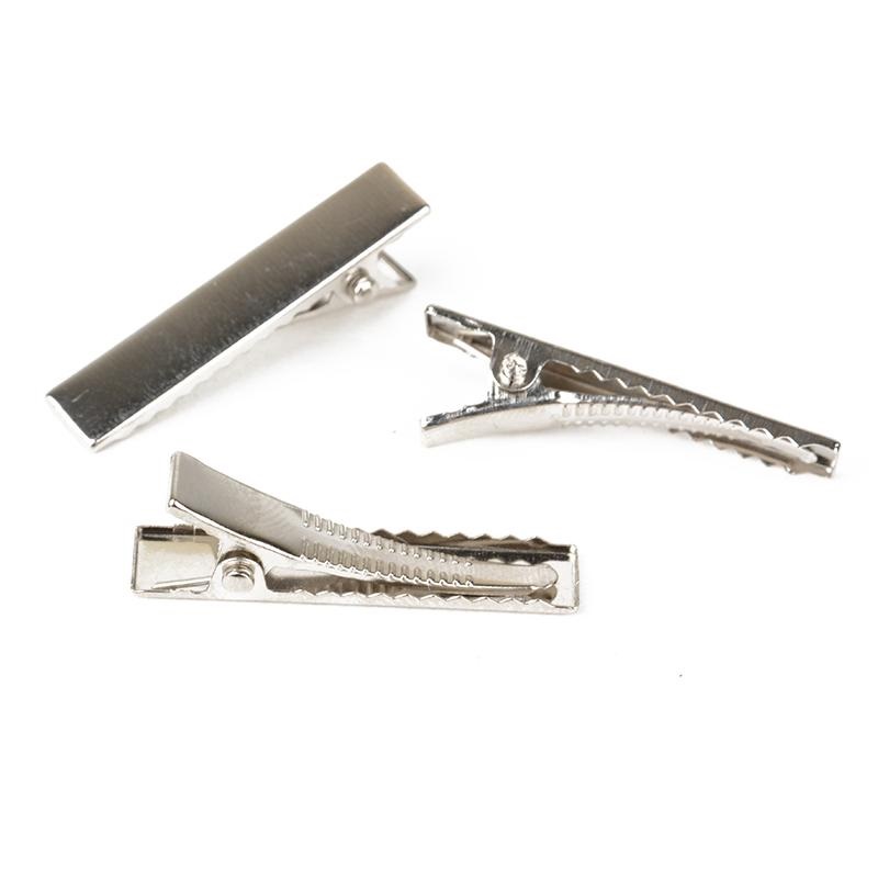 2021 Drop shipping Metal Hair Alligator Clips 35mm/40mm/45mm/55mm/65mm/75mm For Hair Style Tools Accessories 200pcs
