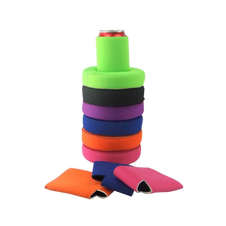Waterproof Neoprene Beer Holder Storage Bags Stubby Floating Can Cooler Sleeve for Pool Party RRD6779 Free shipping