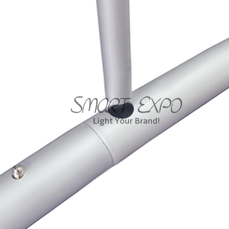 Advertising Display 10ft Straight Fabric Wall Exhibition with Printed Graphic Portable Carry Bag