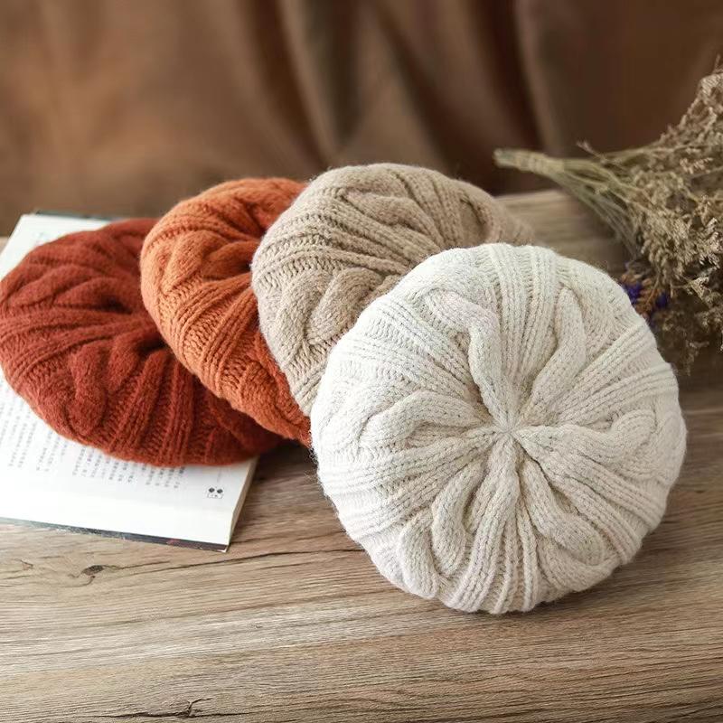 Beanies MAXSITI U Winter Berets Caps For Women Wool Woven Thickened Warm Painter Hat Vintage Knitted Girls
Beanies MAXSITI U Winter Berets Caps For Women Wool Woven Thickened Warm Painter Hat Vintage Knitted Girls