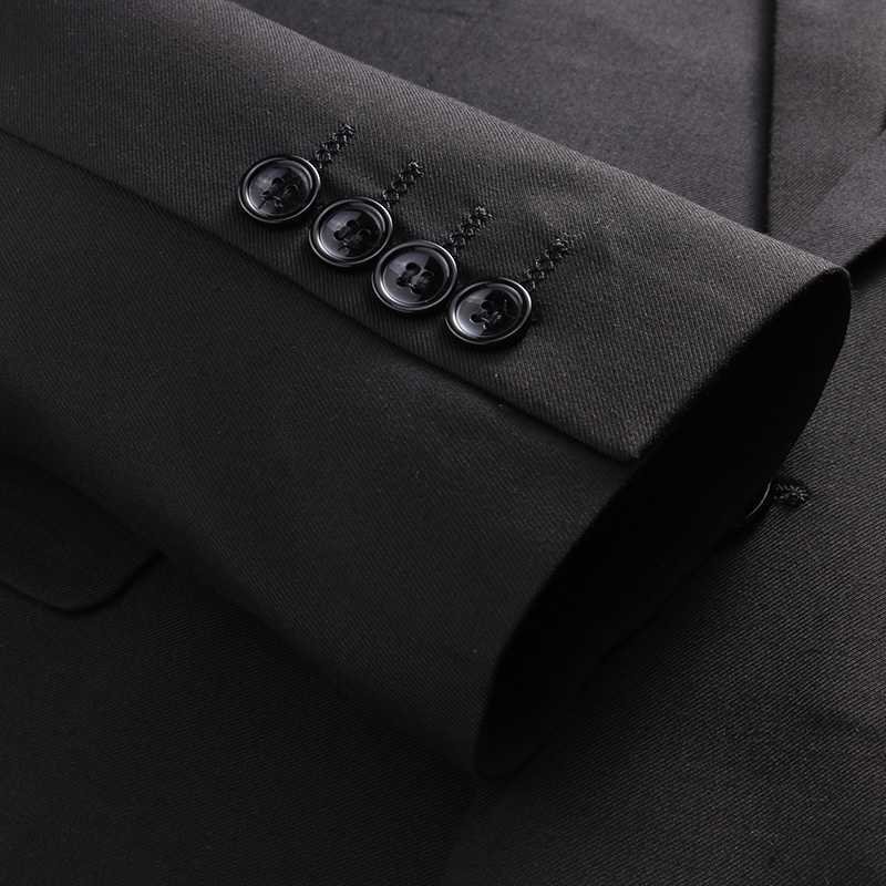 New Arrival Morning suit Wedding Suits For Men Best man's Three Peices Suits (Jacket+Pants+vest) Custom made Black Suits 200922