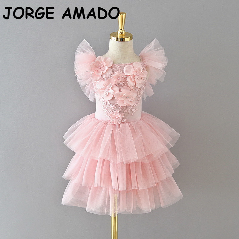Girl's Dress Wholale Flower Girl Flare Sleeve Smocking Layer Princs for Party Wedding Show Kids Cloth E1960 D6W9, Pink
Girl's Dress Wholale Flower Girl Flare Sleeve Smocking Layer Princs for Party Wedding Show Kids Cloth E1960 D6W9, Pink