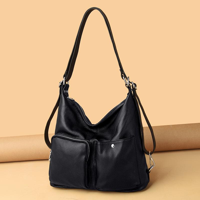 Evening Bags Genuine Leather Women Shoulder Bag Large Outer Handbag High Capacity Messenger Casual Totes Ladies Zipper Crossbody
Evening Bags Genuine Leather Women Shoulder Bag Large Outer Handbag High Capacity Messenger Casual Totes Ladies Zipper Crossbody