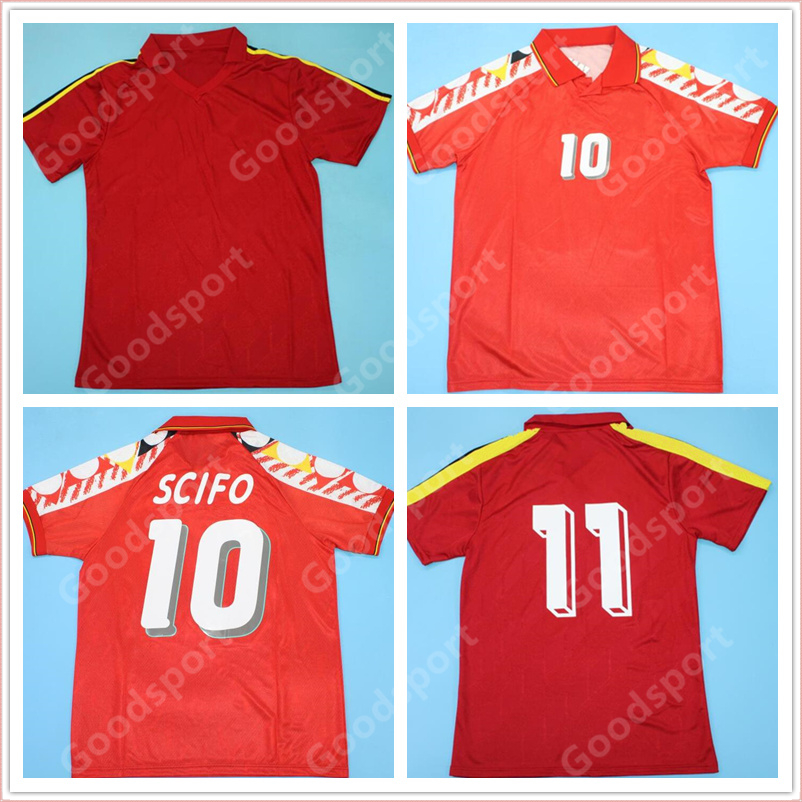 RETRO 86 95 SCIFO G.DE BILDE home Jerseys DEGRYSE EMMERS VAN DER ELST BORKELMANS classic FOOTBALL SHIRT, Men
RETRO 86 95 SCIFO G.DE BILDE home Jerseys DEGRYSE EMMERS VAN DER ELST BORKELMANS classic FOOTBALL SHIRT, Men