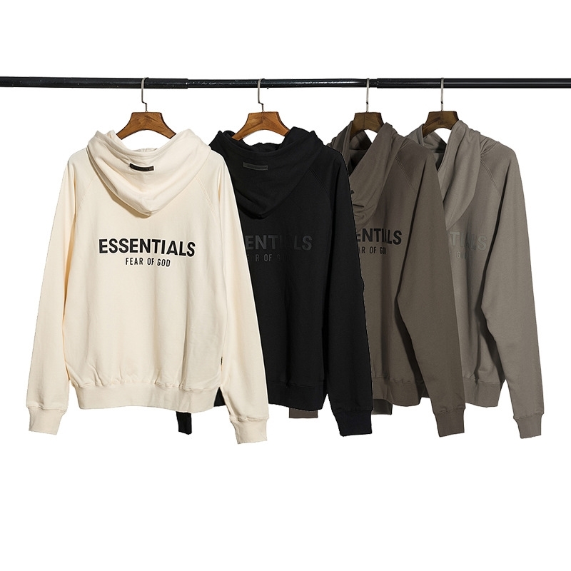 Fear of God double line essentials crew neck fog back three dimensional letter casual Hoodie, Black
Fear of God double line essentials crew neck fog back three dimensional letter casual Hoodie, Black