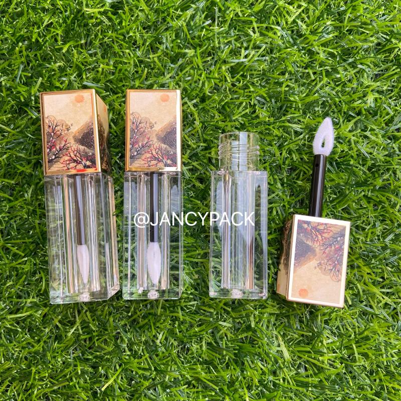 Storage Bottles & Jars 4.5ML Square Lip Gloss Tube Chinese Style Refillable Glaze Bottle Transparent Cosmetic Container Makeup Tools
Storage Bottles & Jars 4.5ML Square Lip Gloss Tube Chinese Style Refillable Glaze Bottle Transparent Cosmetic Container Makeup Tools