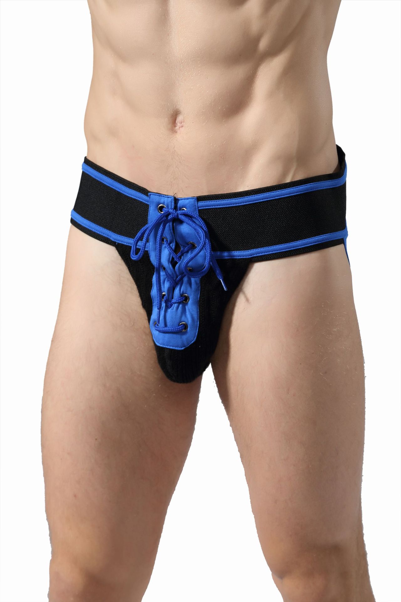 Sexy Costumes G-Strings TM Thongs Mens Footballer Lace Up Jockstrap,3.15" Waistband Front Lacing,Gay String Open Underwear,US Size ~XL, As show 
Sexy Costumes G-Strings TM Thongs Mens Footballer Lace Up Jockstrap,3.15" Waistband Front Lacing,Gay String Open Underwear,US Size ~XL, As show