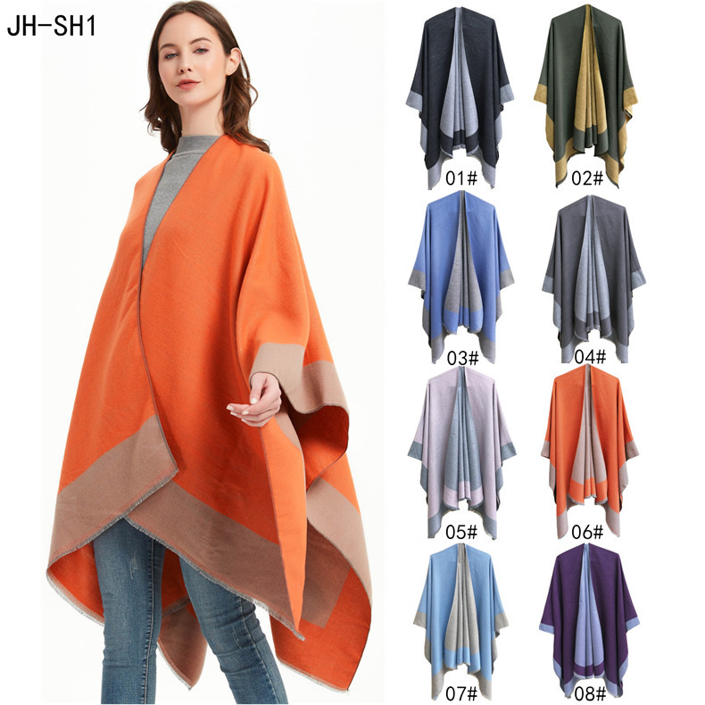 Women Wraps Pure Color Slit Shawl Indoor Air Conditioner Pashmina Cloak Spring And Autumn Fashion Scarves 8Colors WMQ1304, Mixed colors;random delivery
Women Wraps Pure Color Slit Shawl Indoor Air Conditioner Pashmina Cloak Spring And Autumn Fashion Scarves 8Colors WMQ1304, Mixed colors;random delivery