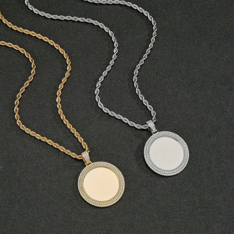 Pendant Necklaces ALLME High Street Big Shinning CZ Stone Circle Coin Titanium Steel Necklace For Women Ladies Rock Party Accessories
Pendant Necklaces ALLME High Street Big Shinning CZ Stone Circle Coin Titanium Steel Necklace For Women Ladies Rock Party Accessories