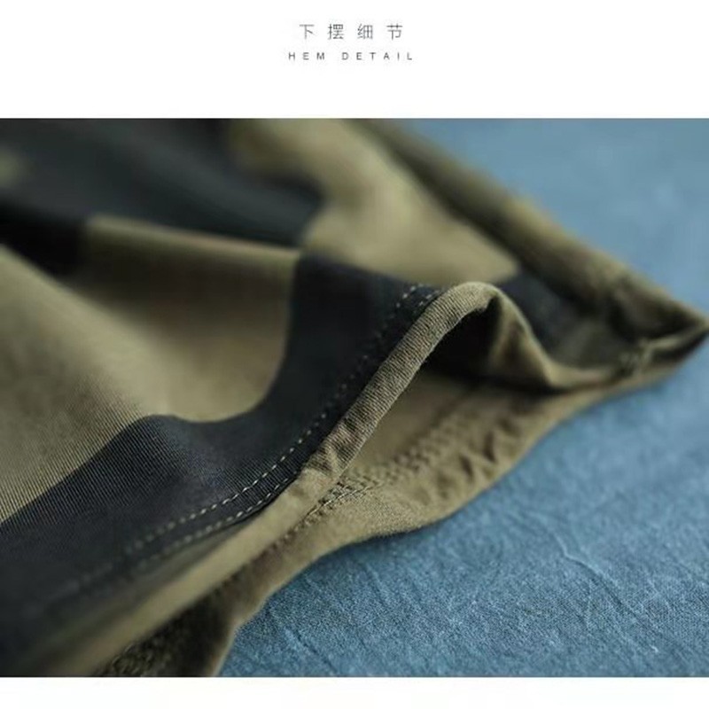 Arrival Summer Korean Style Women Loose Casual Short Sleeve O-neck T Shirt Camouflage Print Cotton T-shirt W10 210512